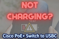 思科交换机（Cisco 9300 / 9400）为 PoE+转USB-C 设备供电的配置说明